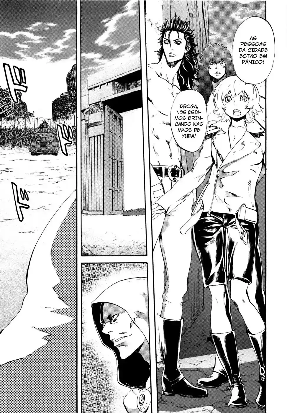 Read Black and Blue Hungry Wolf - Fist of the North Star Rei Gaiden PT Manga Online