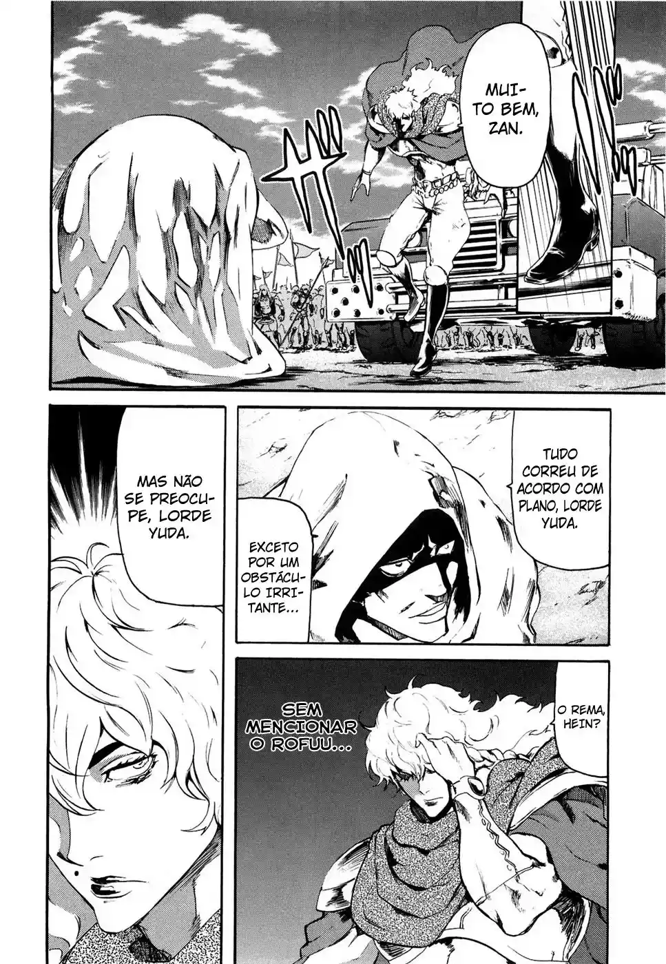 Read Black and Blue Hungry Wolf - Fist of the North Star Rei Gaiden PT Manga Online