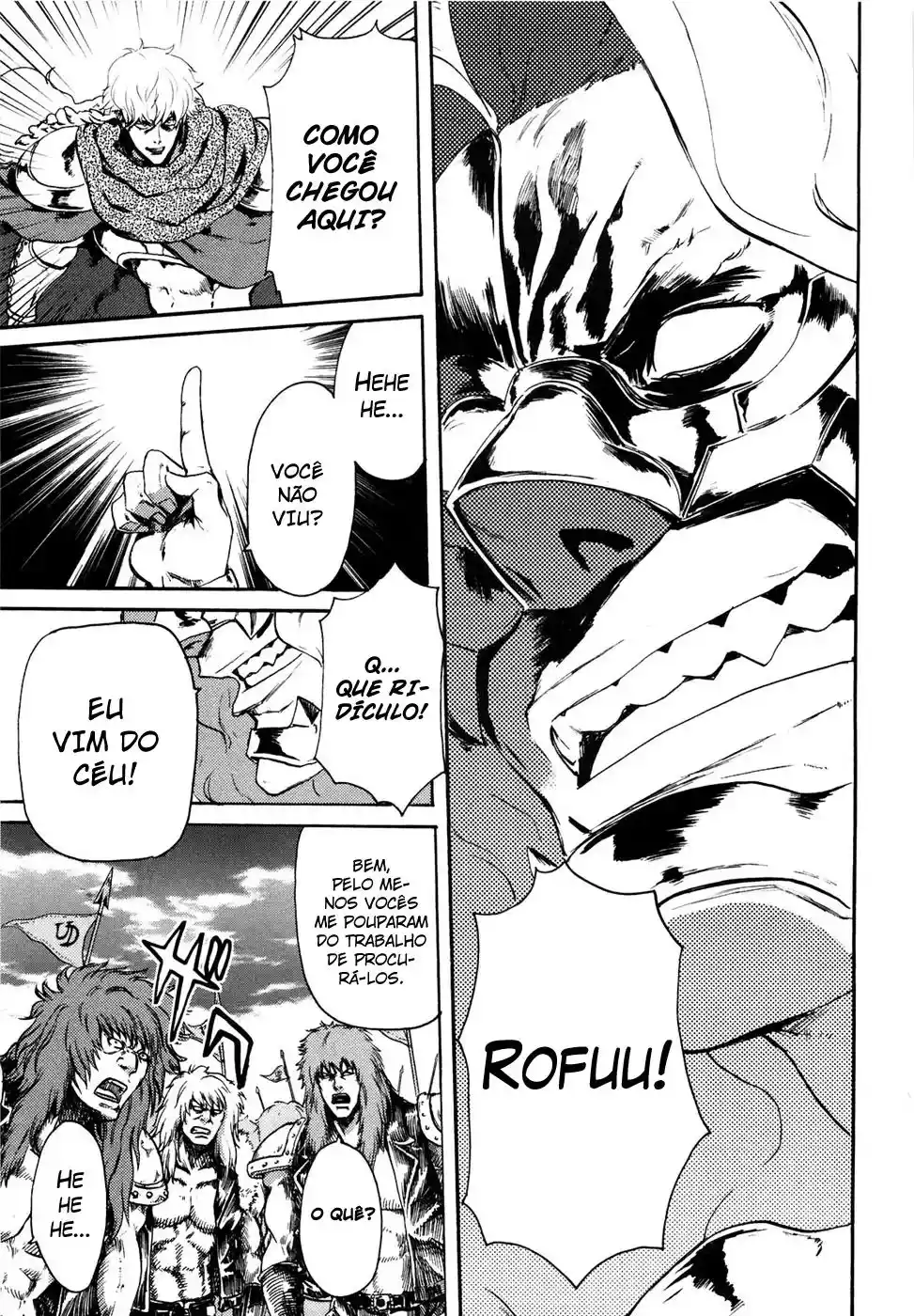 Read Black and Blue Hungry Wolf - Fist of the North Star Rei Gaiden PT Manga Online