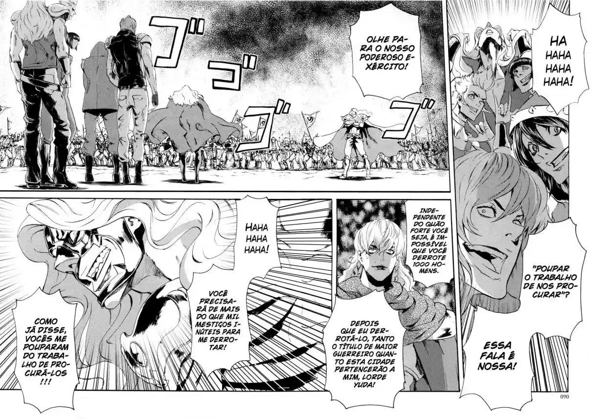 Read Black and Blue Hungry Wolf - Fist of the North Star Rei Gaiden PT Manga Online