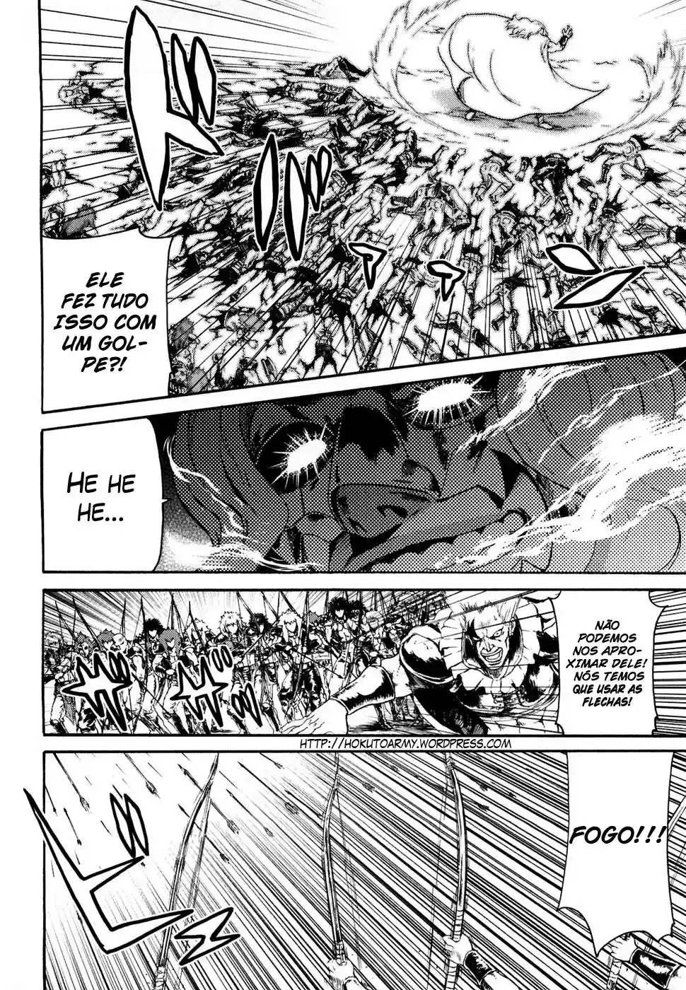 Read Black and Blue Hungry Wolf - Fist of the North Star Rei Gaiden PT Manga Online