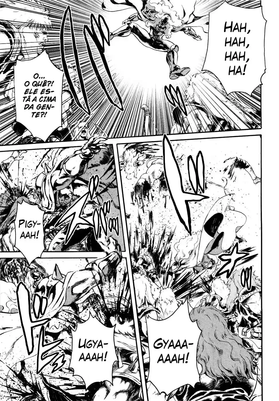 Read Black and Blue Hungry Wolf - Fist of the North Star Rei Gaiden PT Manga Online