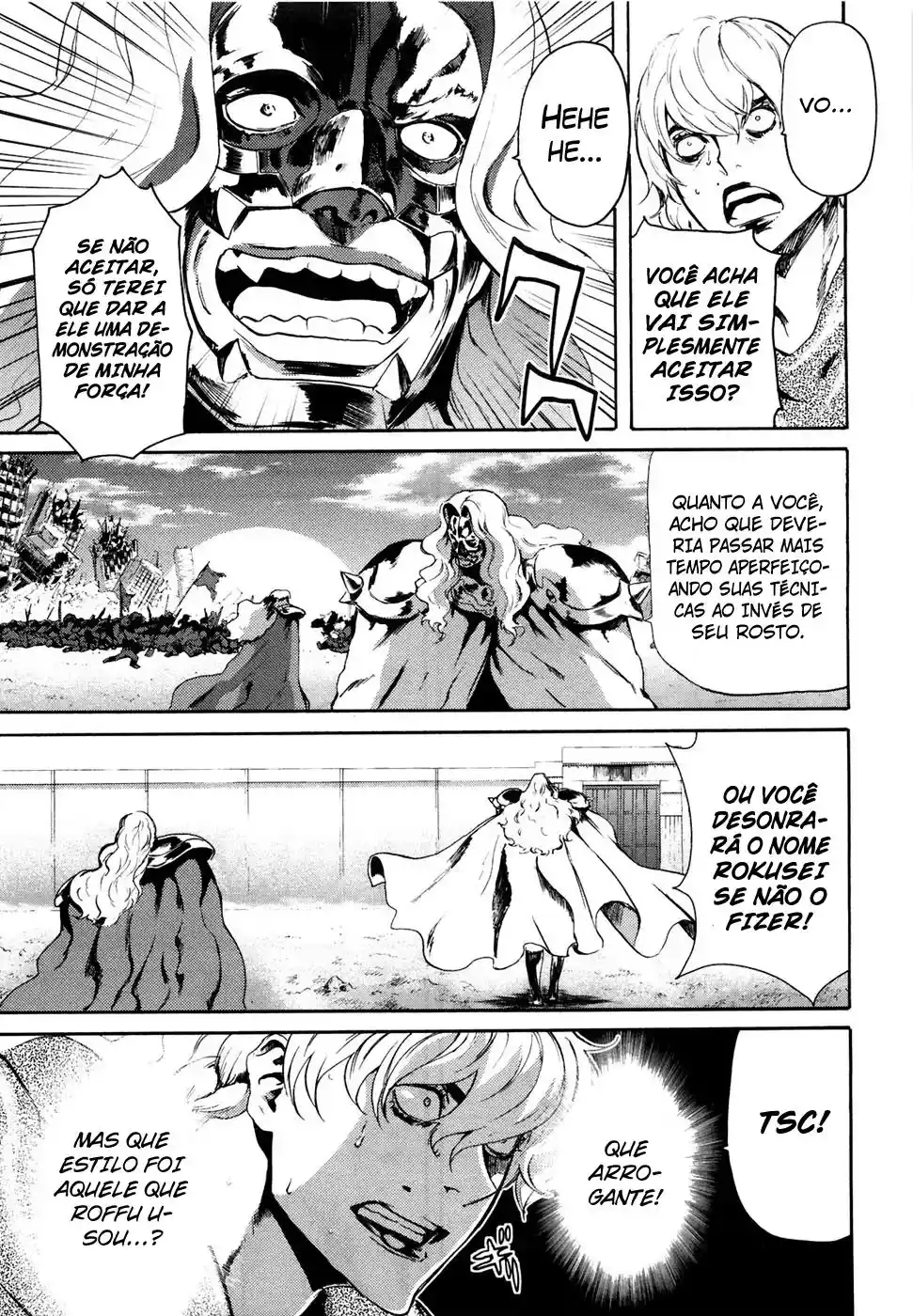 Read Black and Blue Hungry Wolf - Fist of the North Star Rei Gaiden PT Manga Online