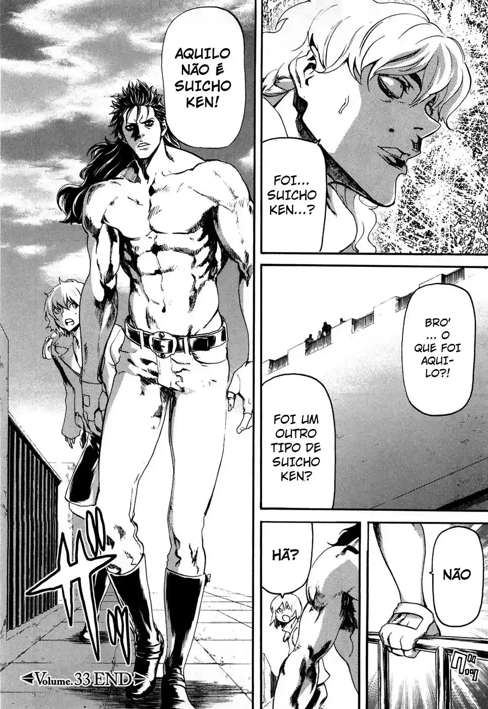 Read Black and Blue Hungry Wolf - Fist of the North Star Rei Gaiden PT Manga Online