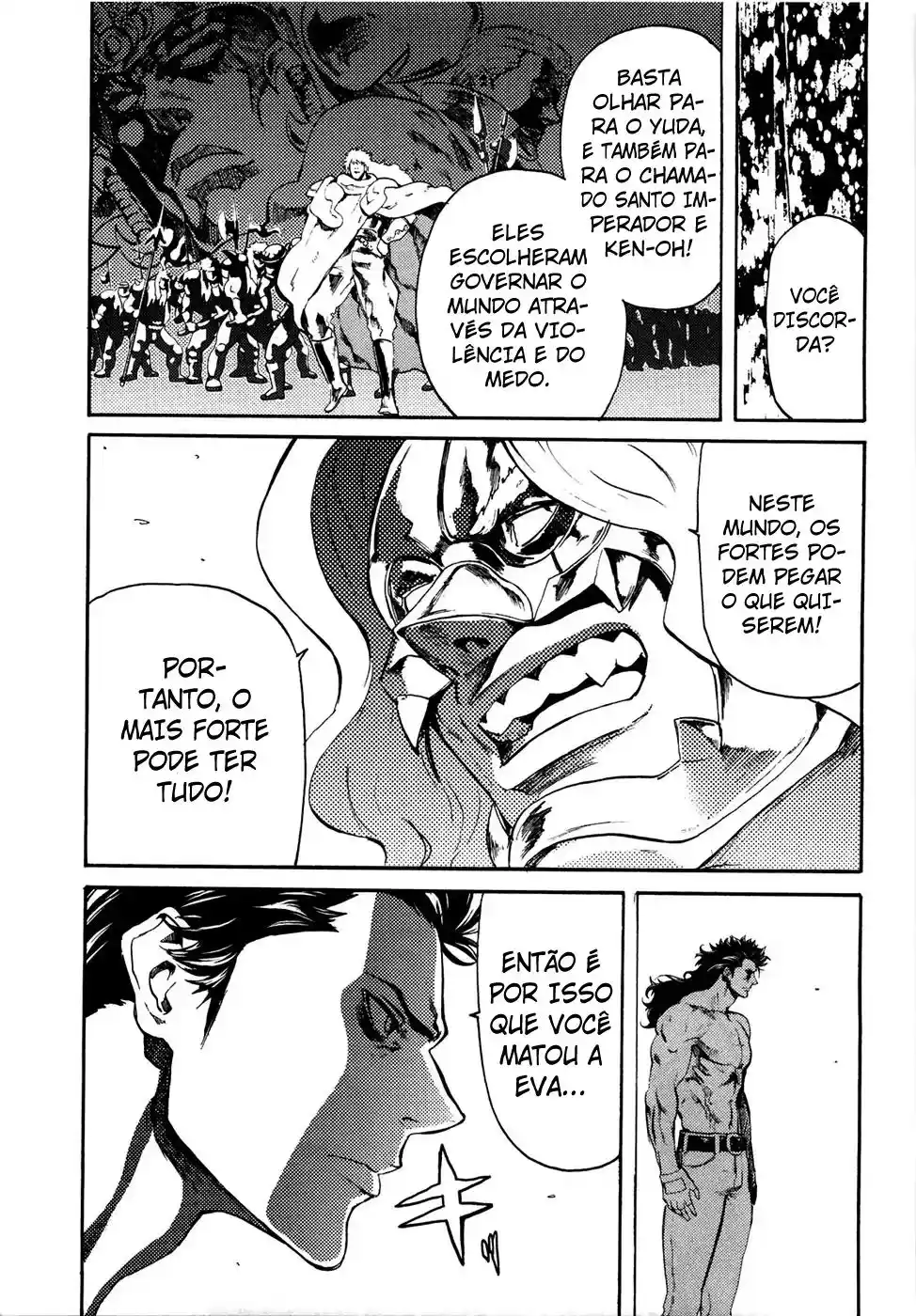 Read Black and Blue Hungry Wolf - Fist of the North Star Rei Gaiden PT Manga Online