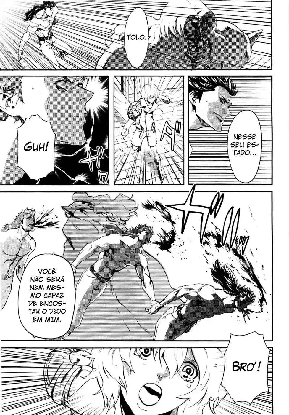 Read Black and Blue Hungry Wolf - Fist of the North Star Rei Gaiden PT Manga Online