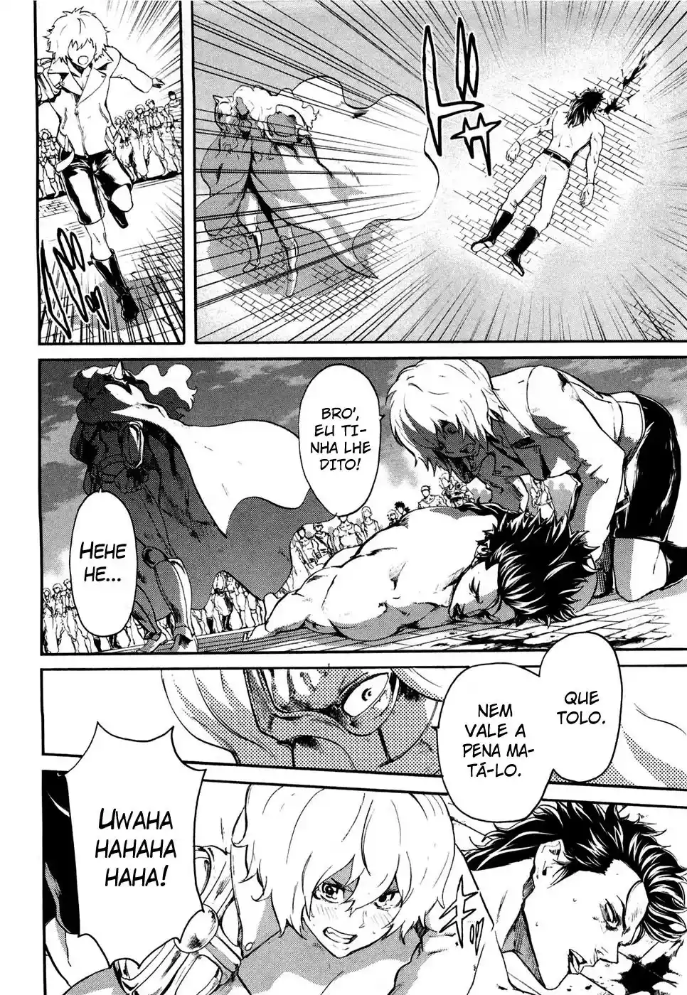 Read Black and Blue Hungry Wolf - Fist of the North Star Rei Gaiden PT Manga Online