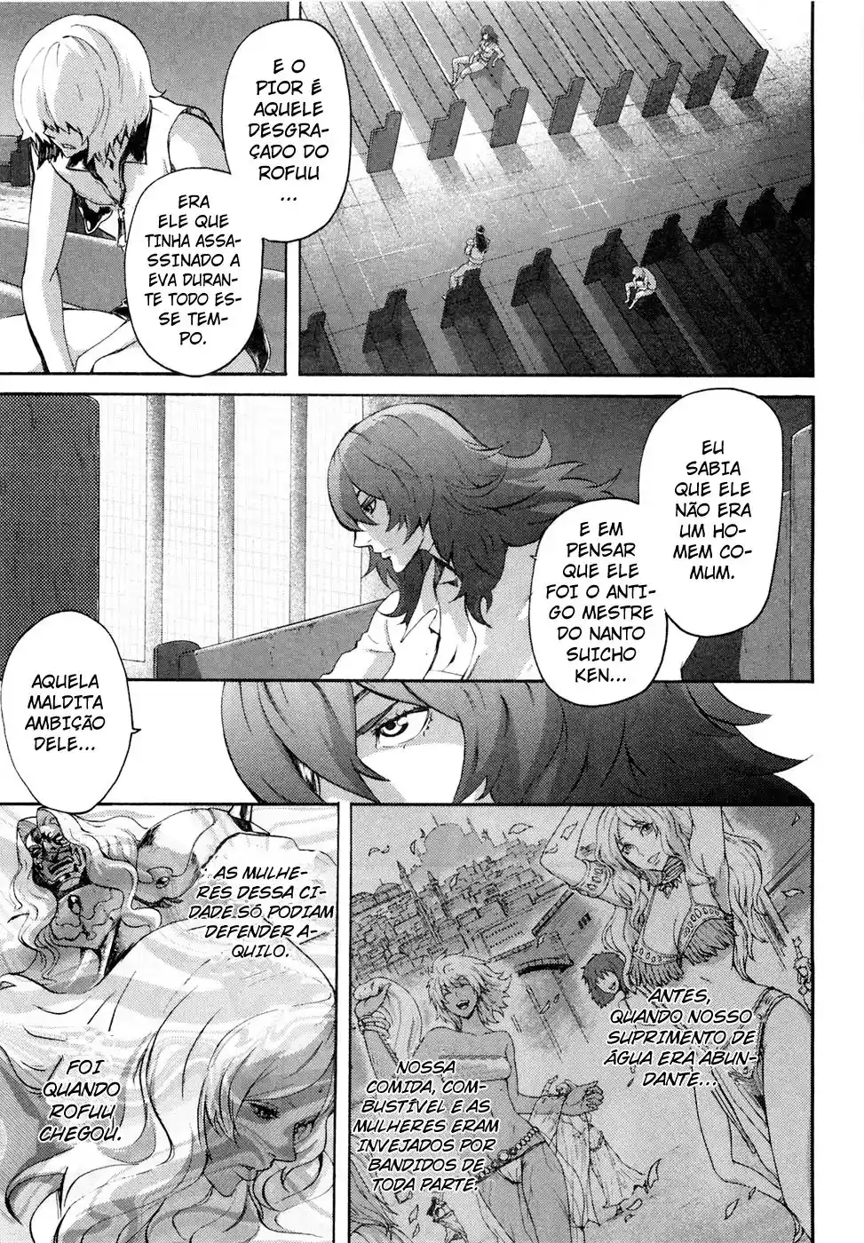 Read Black and Blue Hungry Wolf - Fist of the North Star Rei Gaiden PT Manga Online