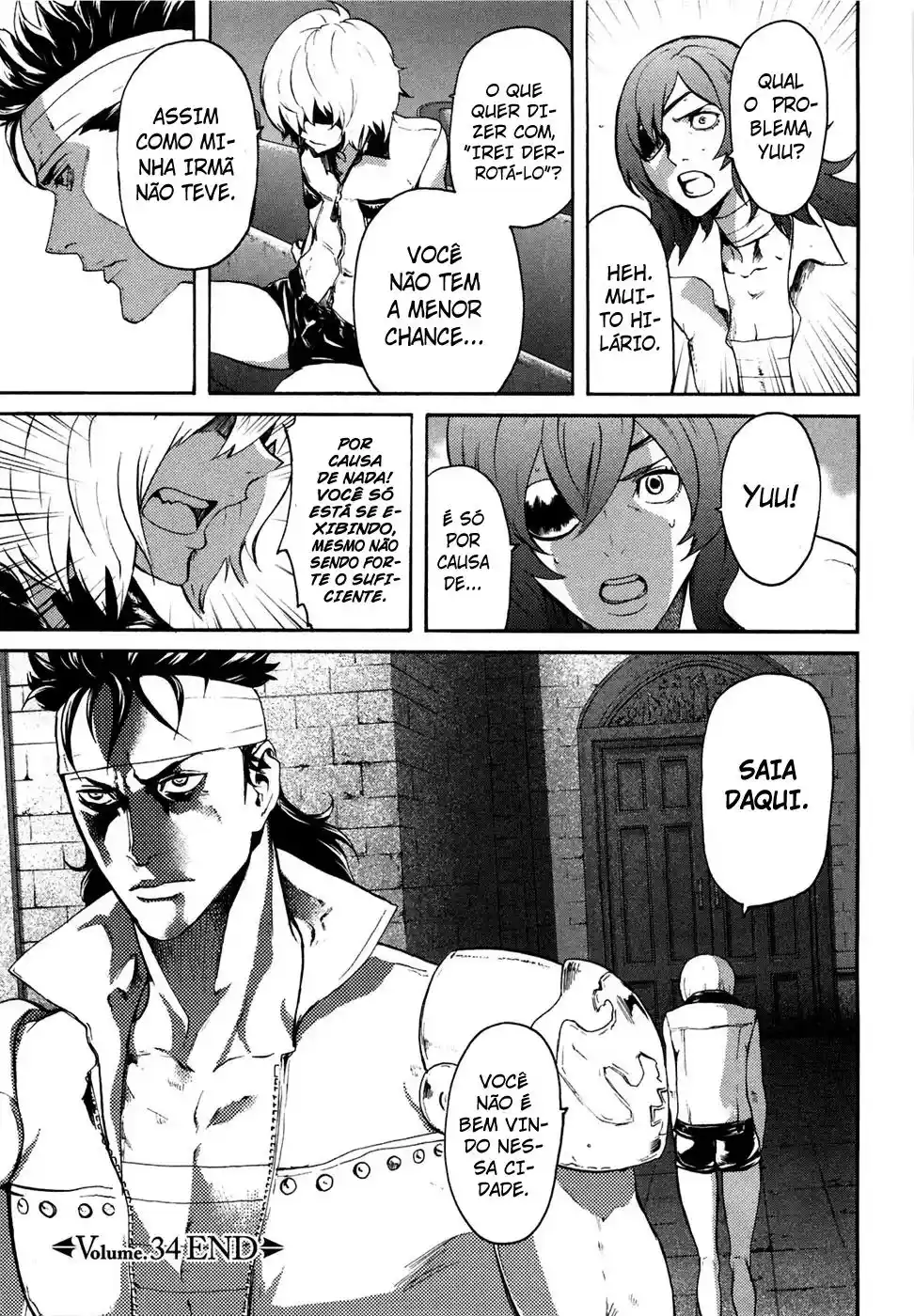 Read Black and Blue Hungry Wolf - Fist of the North Star Rei Gaiden PT Manga Online