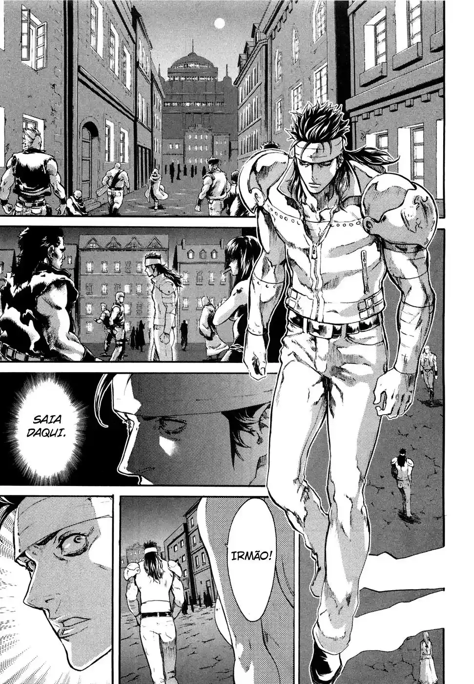 Read Black and Blue Hungry Wolf - Fist of the North Star Rei Gaiden PT Manga Online