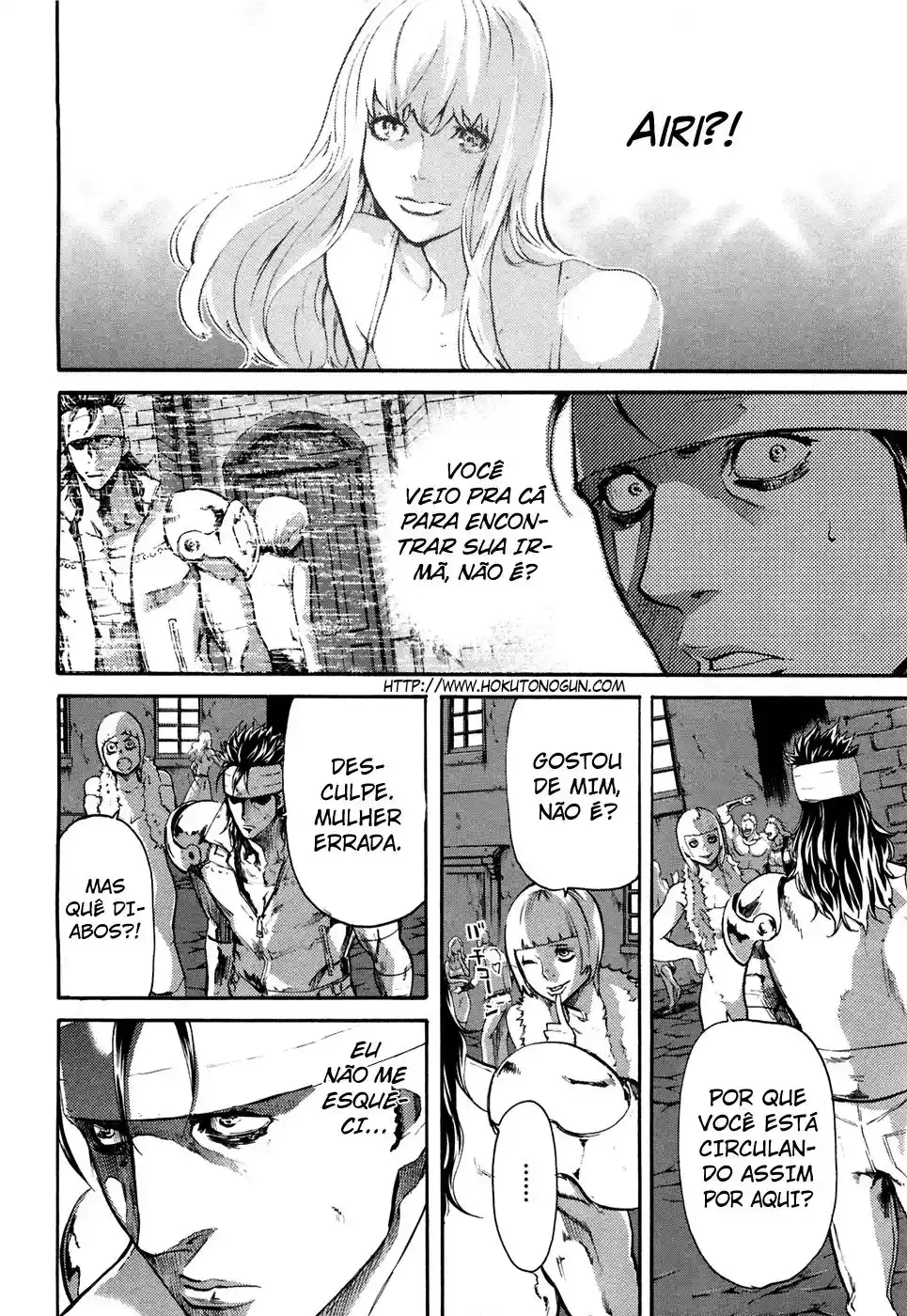 Read Black and Blue Hungry Wolf - Fist of the North Star Rei Gaiden PT Manga Online