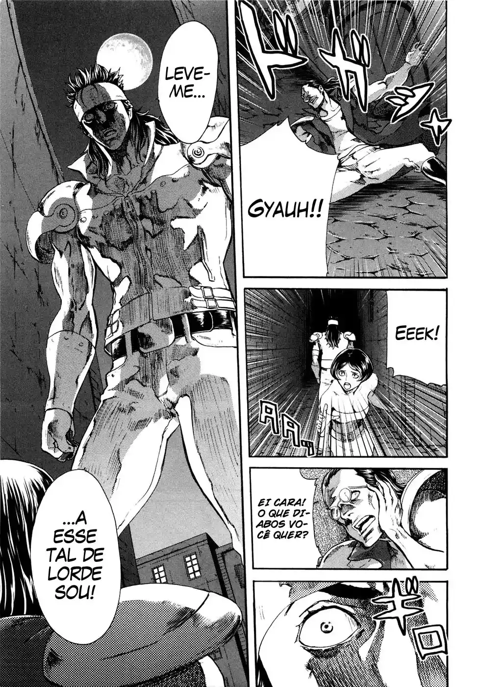 Read Black and Blue Hungry Wolf - Fist of the North Star Rei Gaiden PT Manga Online