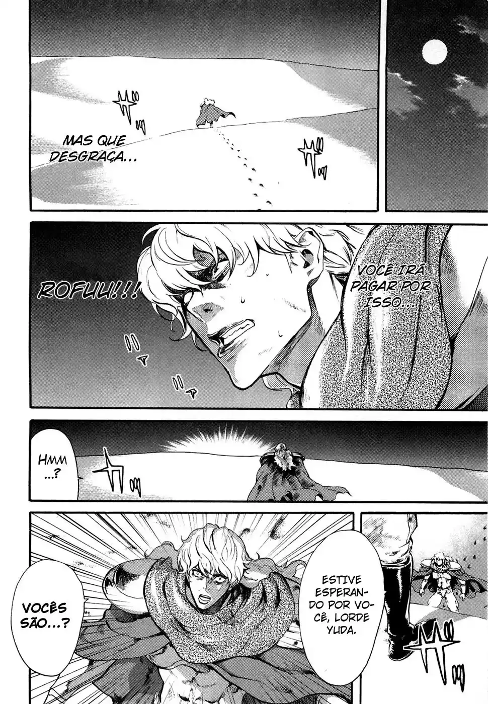 Read Black and Blue Hungry Wolf - Fist of the North Star Rei Gaiden PT Manga Online