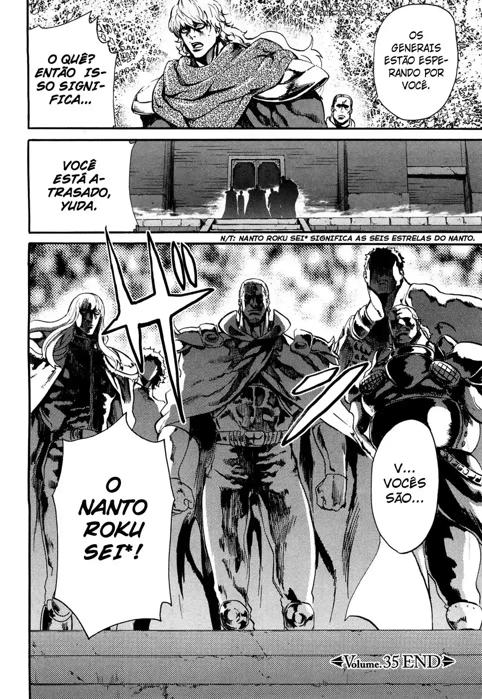 Read Black and Blue Hungry Wolf - Fist of the North Star Rei Gaiden PT Manga Online