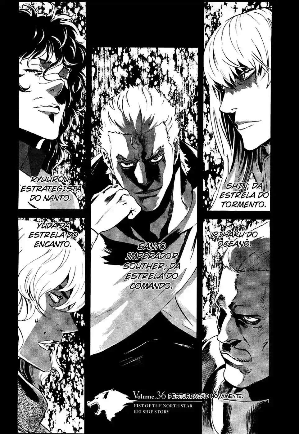 Read Black and Blue Hungry Wolf - Fist of the North Star Rei Gaiden PT Manga Online