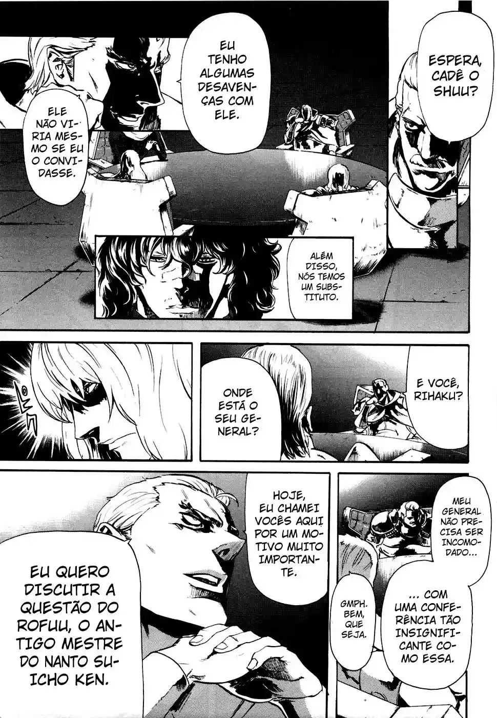 Read Black and Blue Hungry Wolf - Fist of the North Star Rei Gaiden PT Manga Online