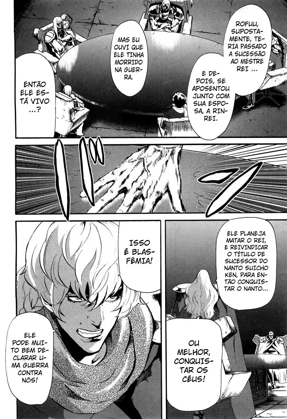 Read Black and Blue Hungry Wolf - Fist of the North Star Rei Gaiden PT Manga Online