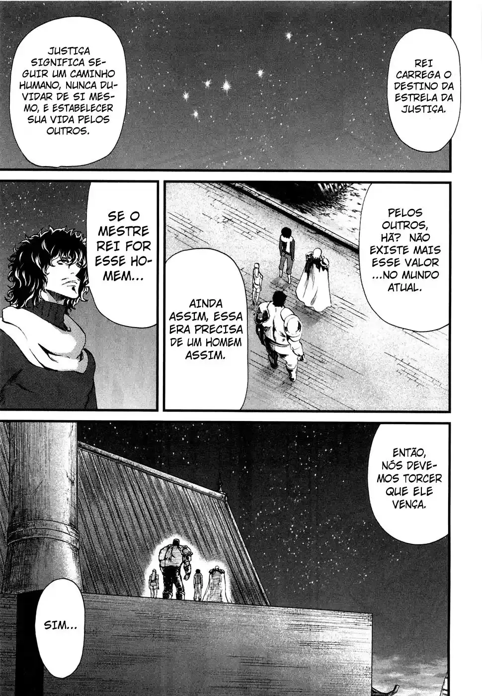 Read Black and Blue Hungry Wolf - Fist of the North Star Rei Gaiden PT Manga Online