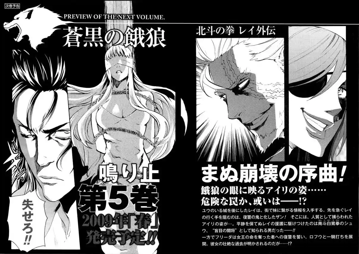 Read Black and Blue Hungry Wolf - Fist of the North Star Rei Gaiden PT Manga Online
