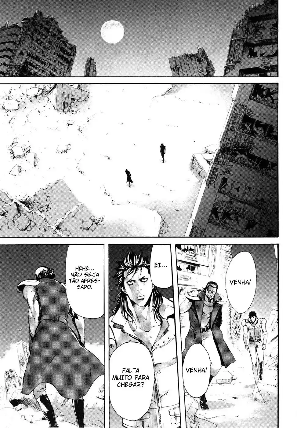 Read Black and Blue Hungry Wolf - Fist of the North Star Rei Gaiden PT Manga Online