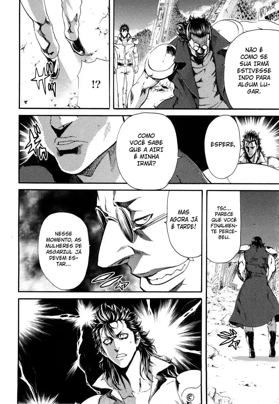 Read Black and Blue Hungry Wolf - Fist of the North Star Rei Gaiden PT Manga Online