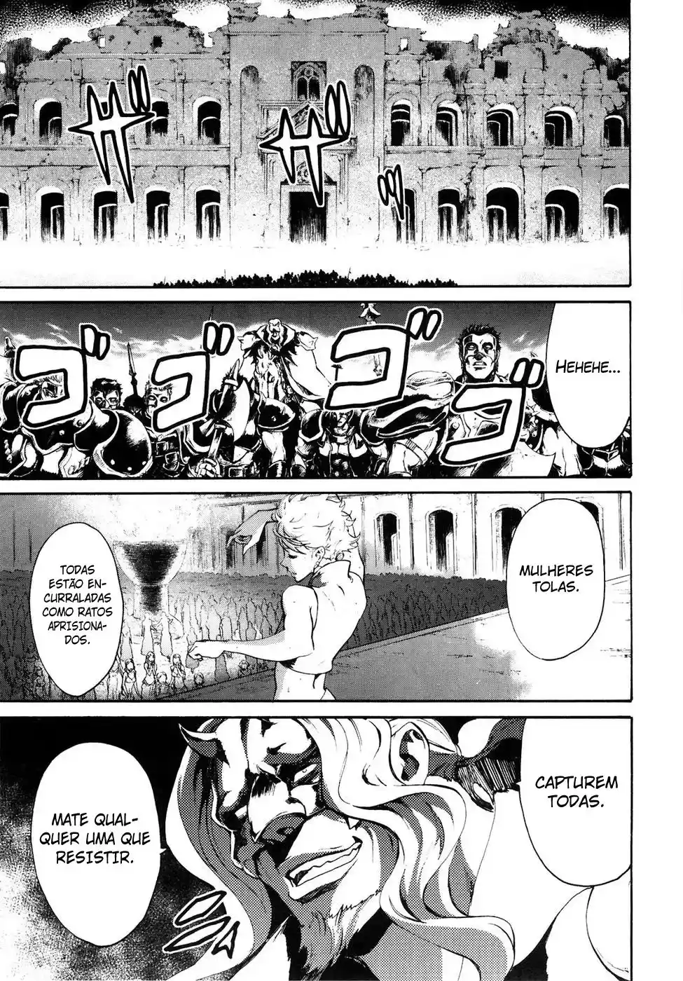 Read Black and Blue Hungry Wolf - Fist of the North Star Rei Gaiden PT Manga Online