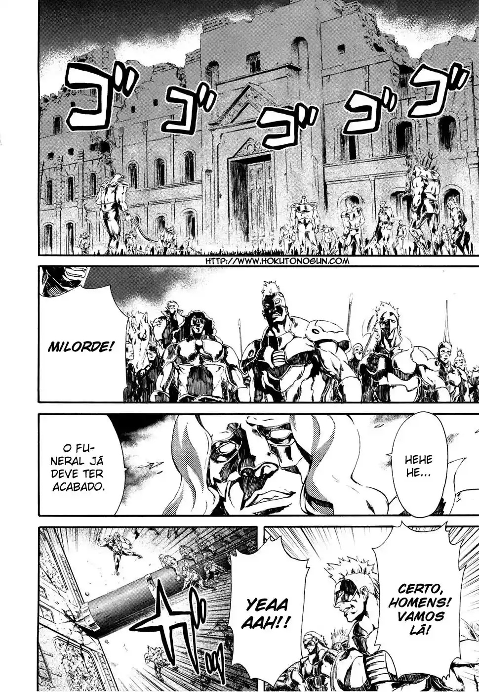 Read Black and Blue Hungry Wolf - Fist of the North Star Rei Gaiden PT Manga Online