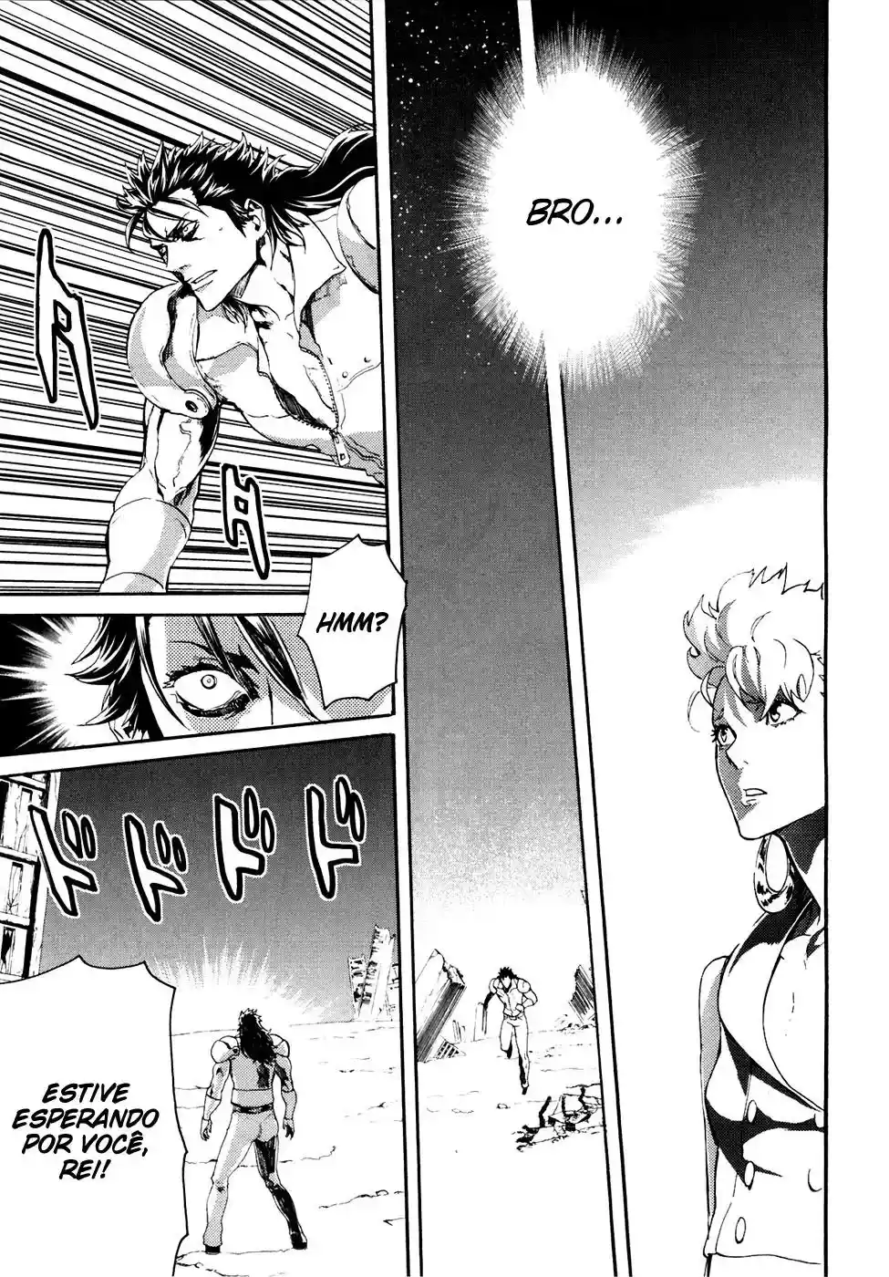 Read Black and Blue Hungry Wolf - Fist of the North Star Rei Gaiden PT Manga Online