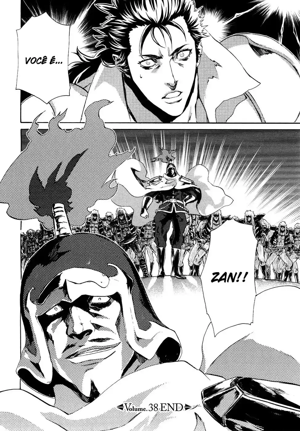 Read Black and Blue Hungry Wolf - Fist of the North Star Rei Gaiden PT Manga Online