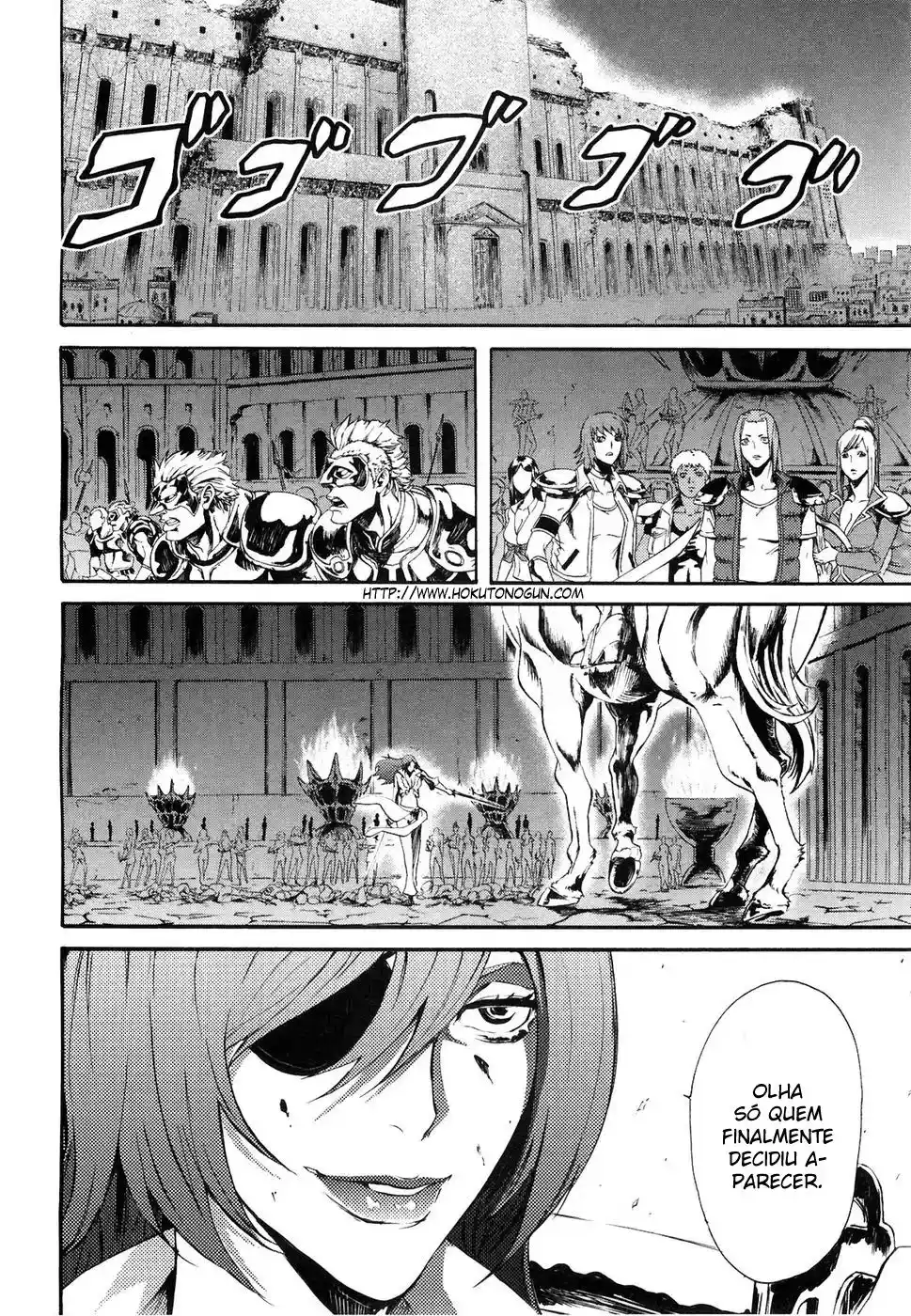 Read Black and Blue Hungry Wolf - Fist of the North Star Rei Gaiden PT Manga Online