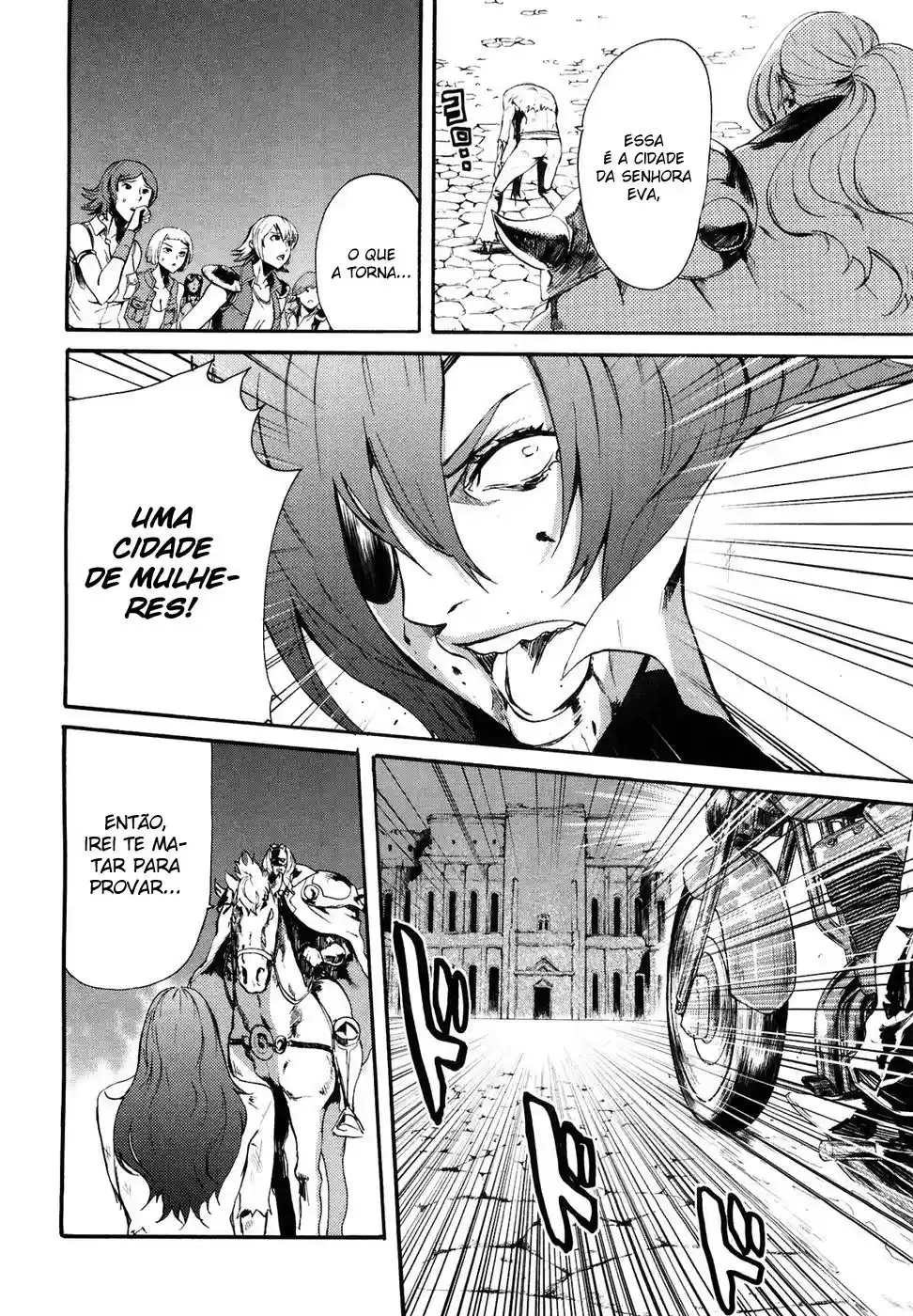 Read Black and Blue Hungry Wolf - Fist of the North Star Rei Gaiden PT Manga Online