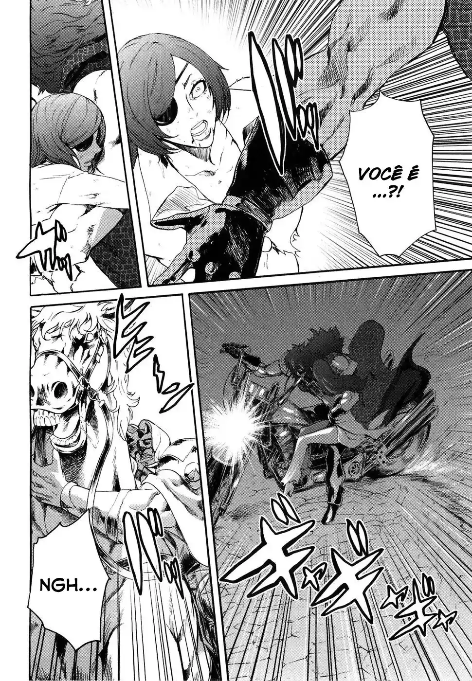 Read Black and Blue Hungry Wolf - Fist of the North Star Rei Gaiden PT Manga Online