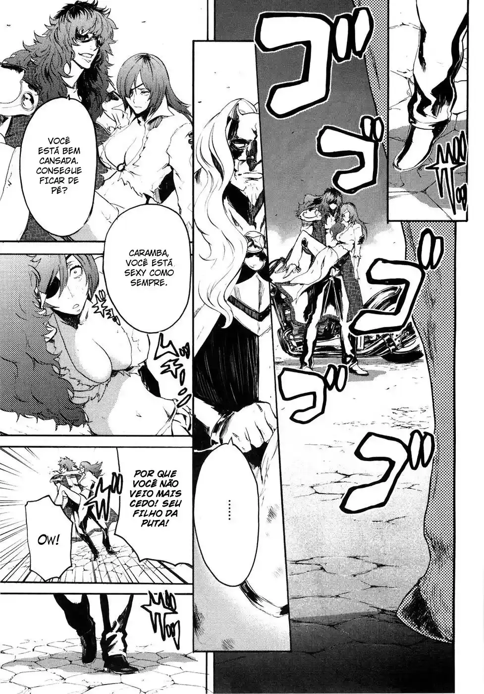 Read Black and Blue Hungry Wolf - Fist of the North Star Rei Gaiden PT Manga Online