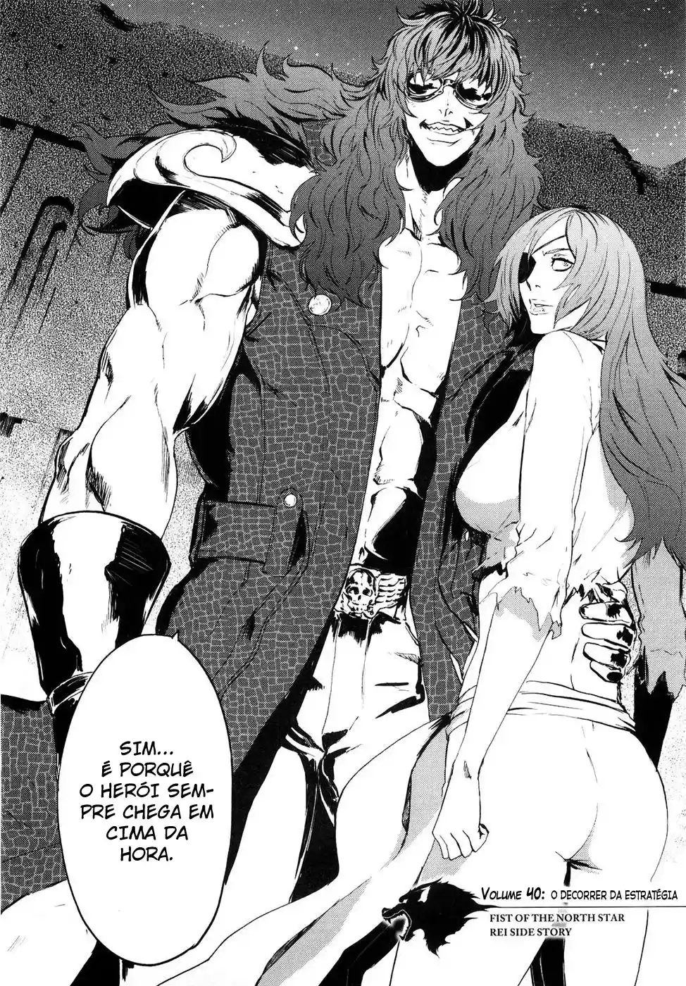 Read Black and Blue Hungry Wolf - Fist of the North Star Rei Gaiden PT Manga Online