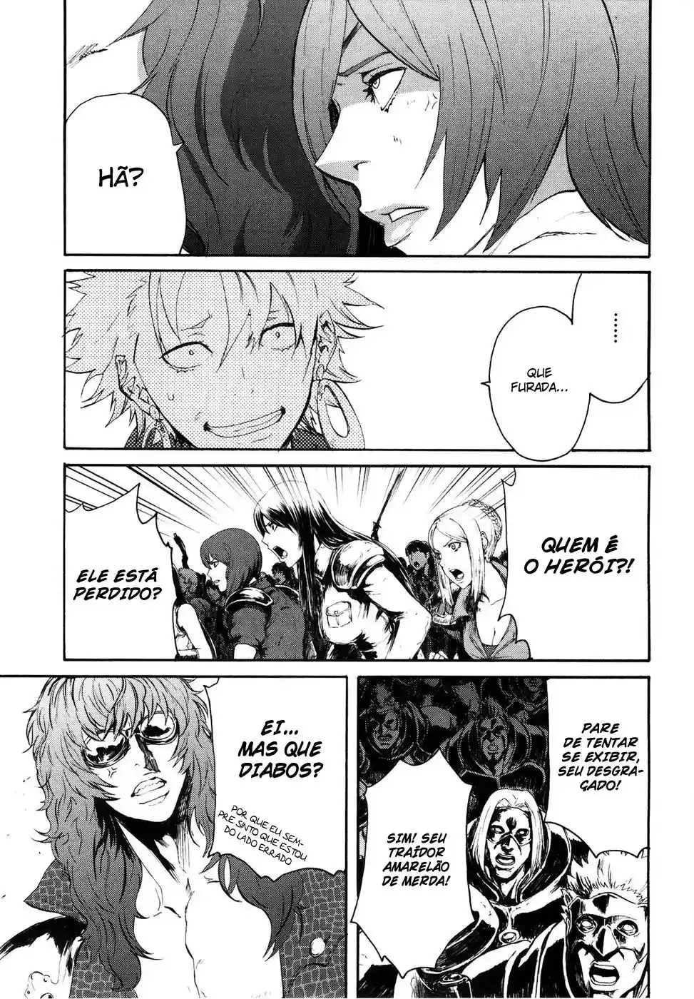 Read Black and Blue Hungry Wolf - Fist of the North Star Rei Gaiden PT Manga Online