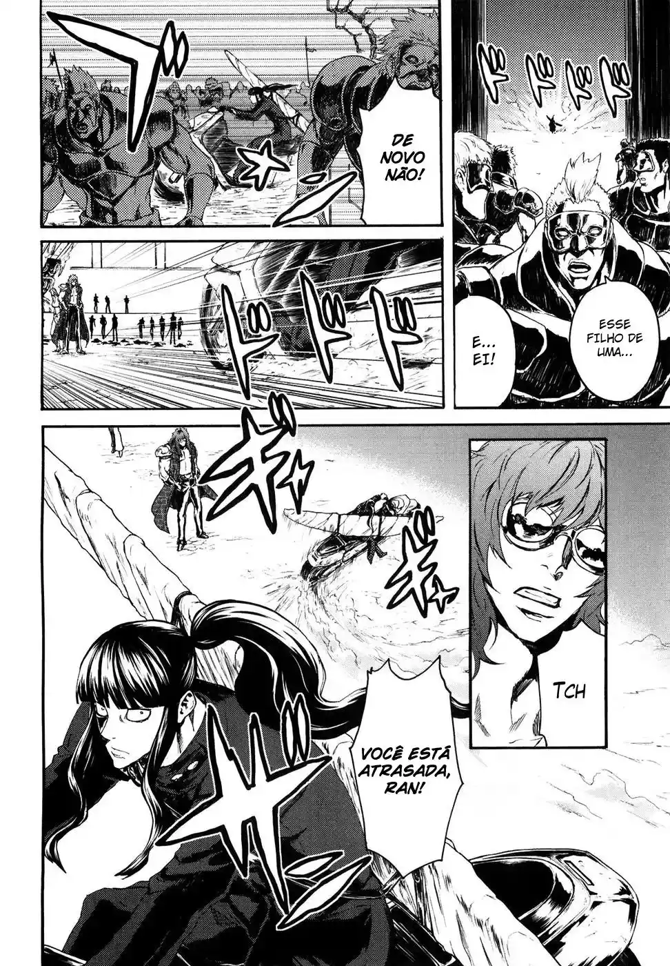 Read Black and Blue Hungry Wolf - Fist of the North Star Rei Gaiden PT Manga Online