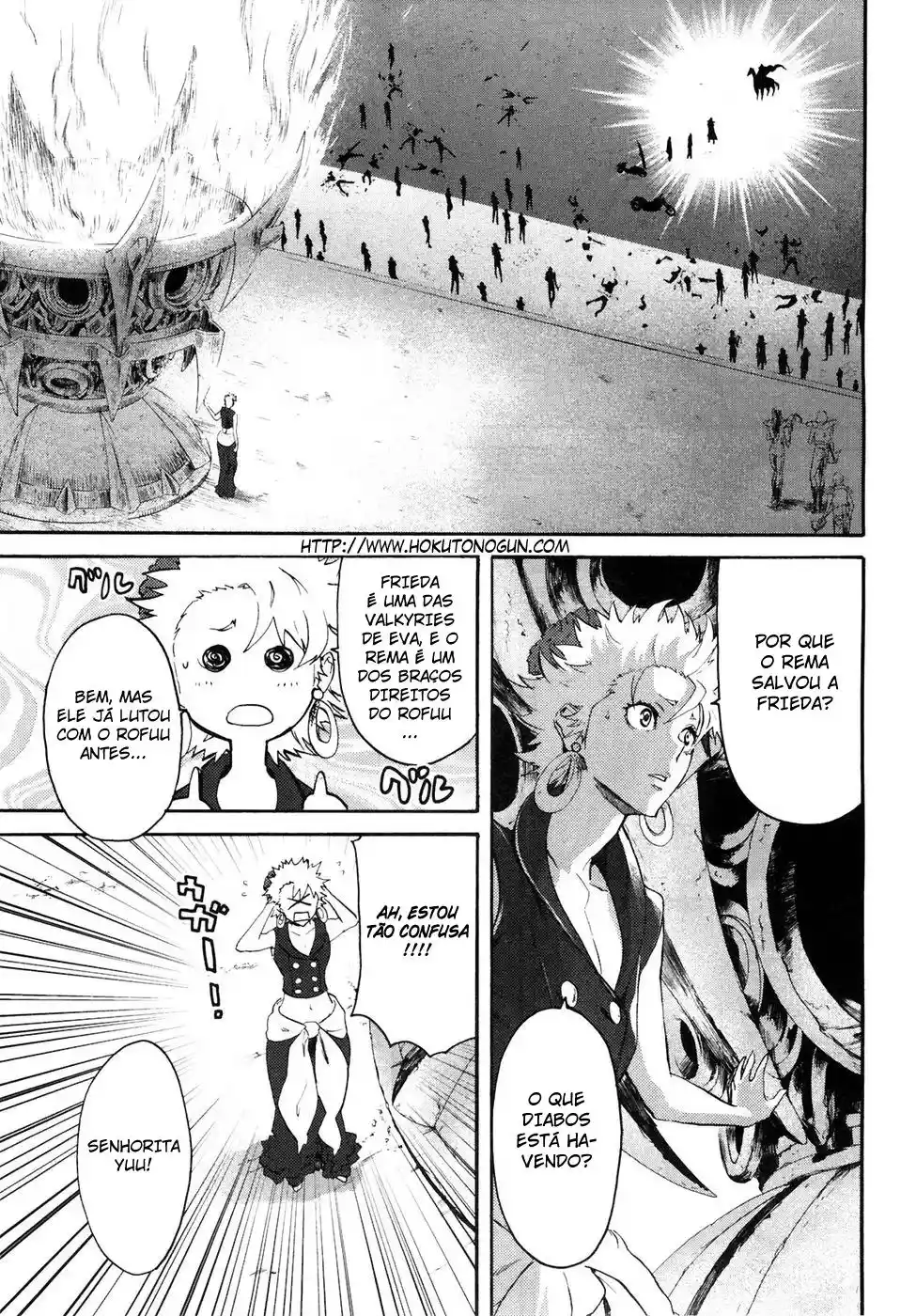 Read Black and Blue Hungry Wolf - Fist of the North Star Rei Gaiden PT Manga Online