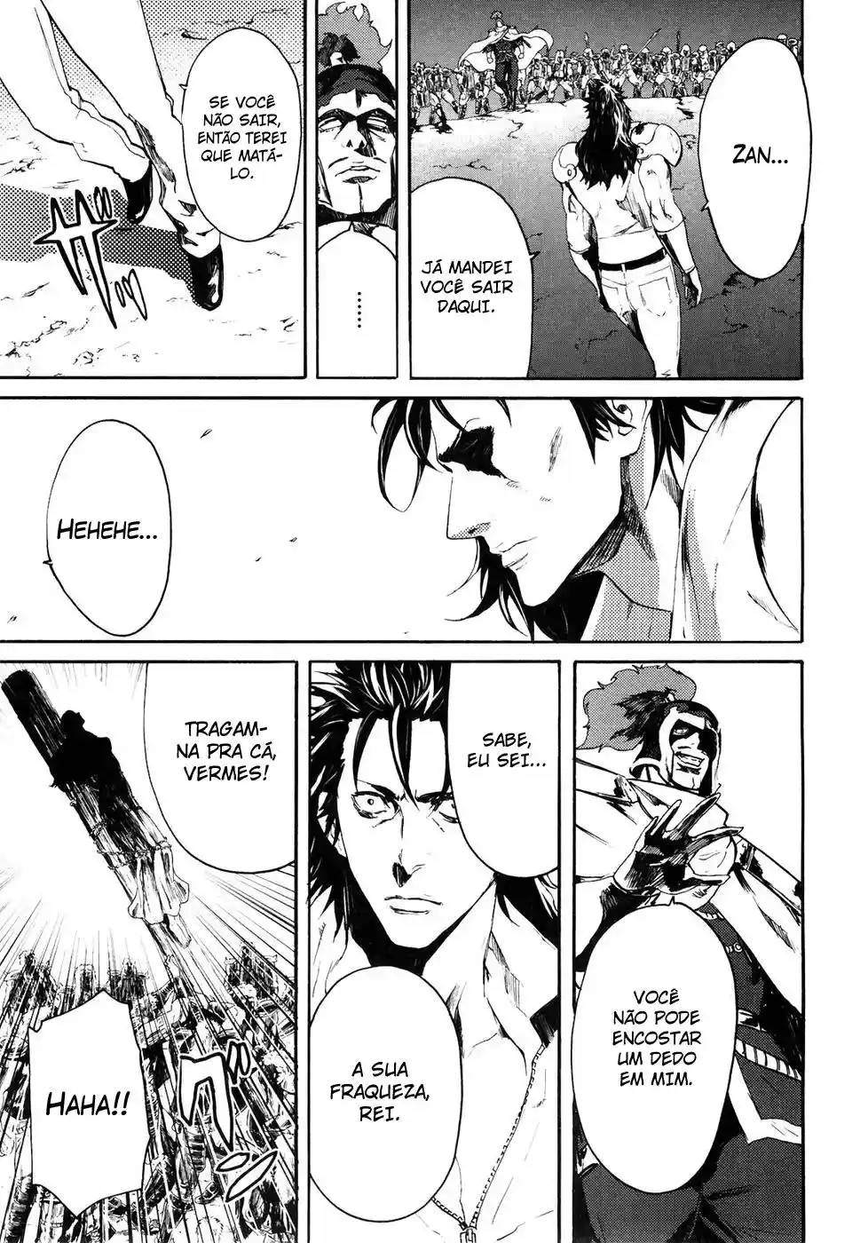 Read Black and Blue Hungry Wolf - Fist of the North Star Rei Gaiden PT Manga Online