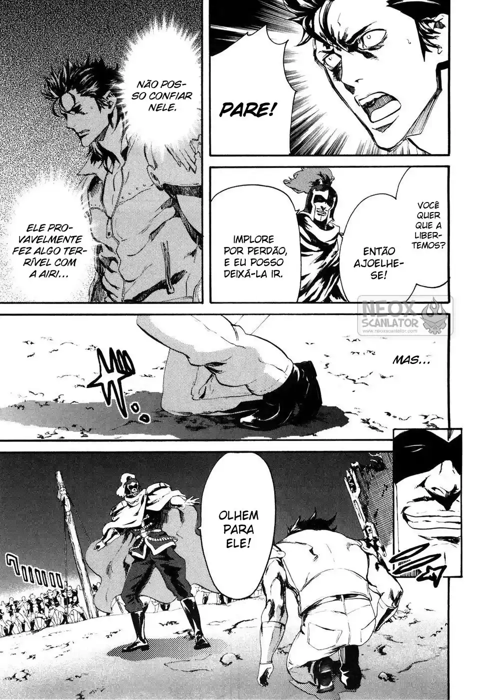 Read Black and Blue Hungry Wolf - Fist of the North Star Rei Gaiden PT Manga Online