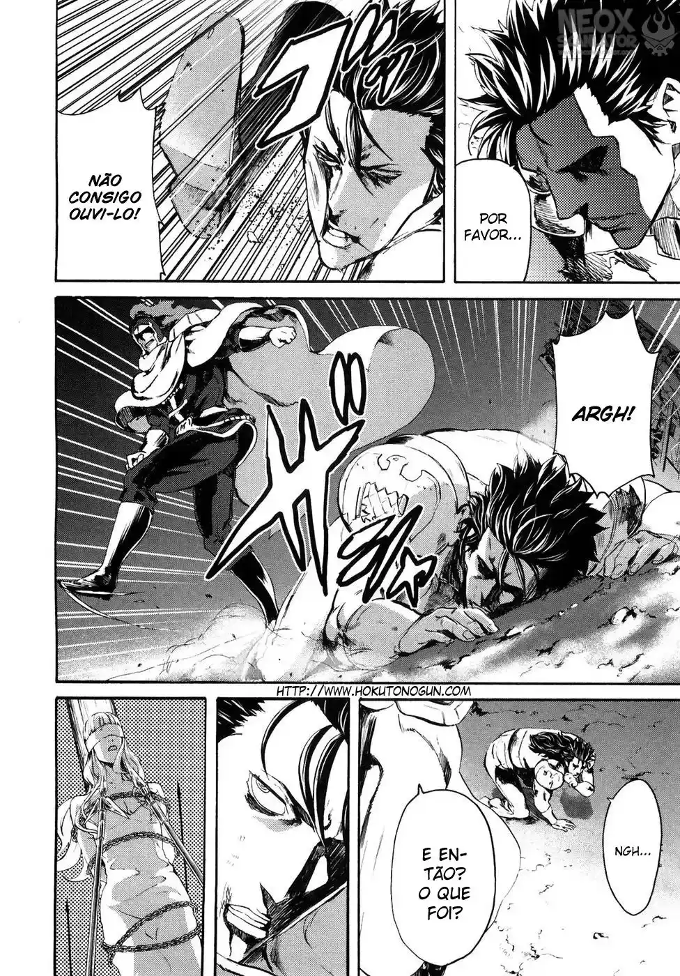 Read Black and Blue Hungry Wolf - Fist of the North Star Rei Gaiden PT Manga Online