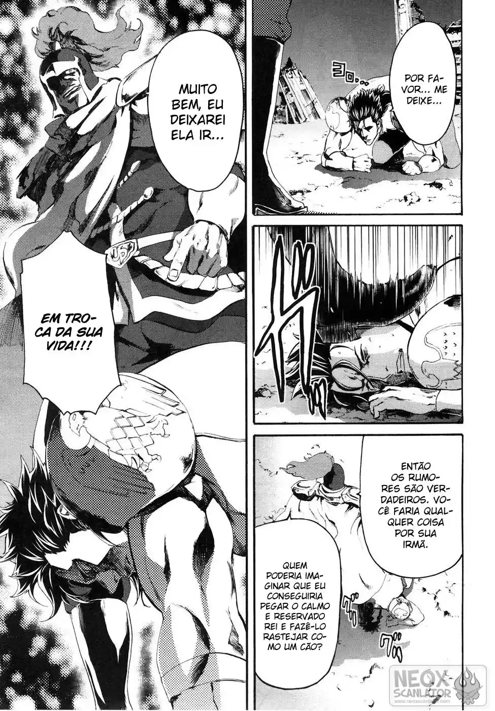 Read Black and Blue Hungry Wolf - Fist of the North Star Rei Gaiden PT Manga Online