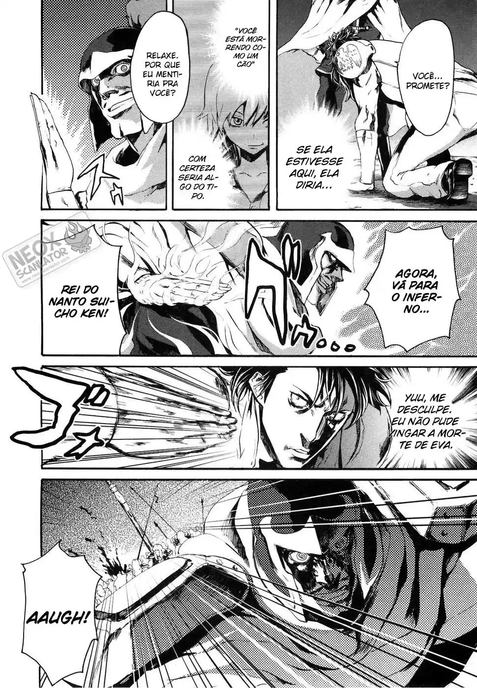 Read Black and Blue Hungry Wolf - Fist of the North Star Rei Gaiden PT Manga Online