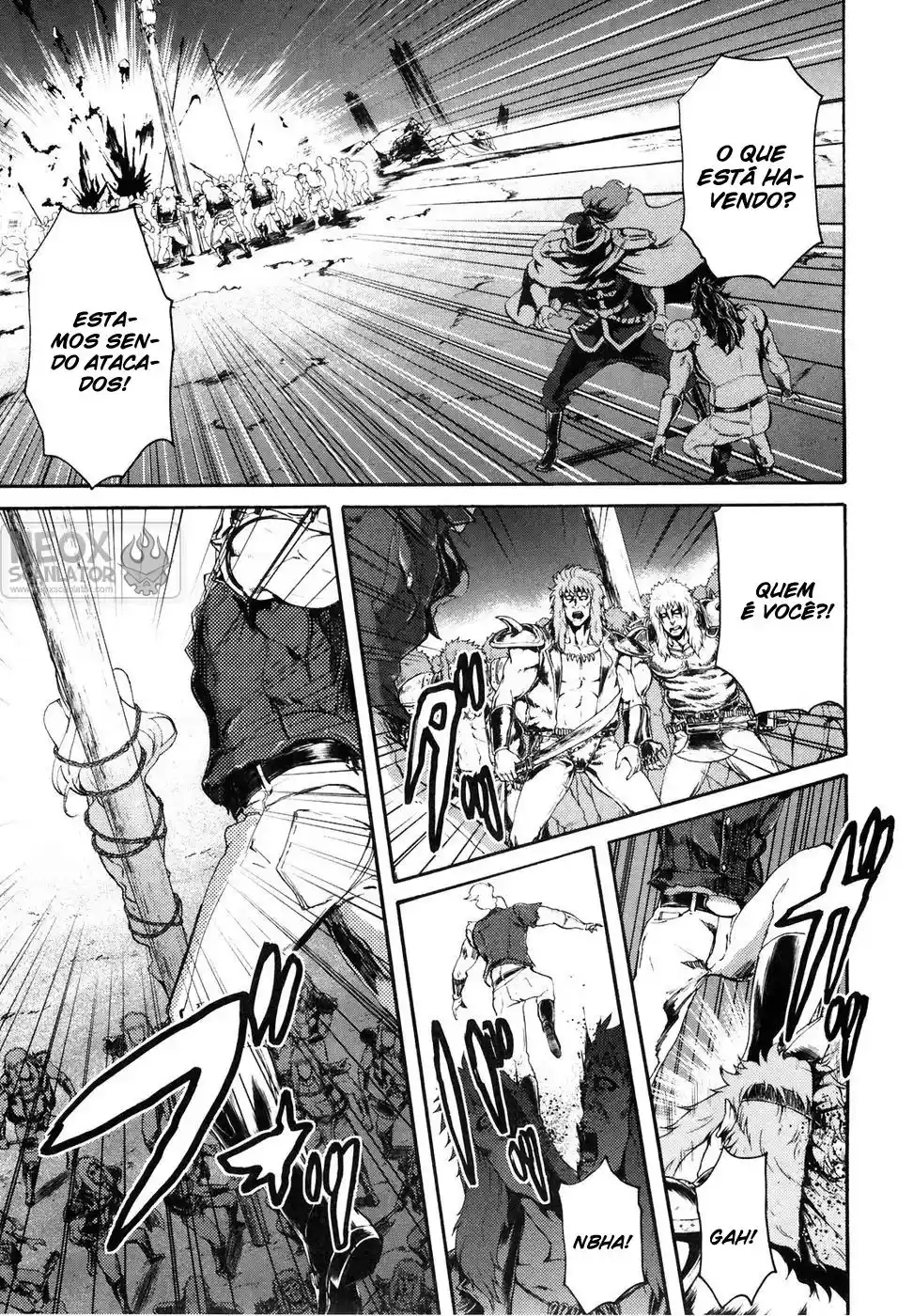 Read Black and Blue Hungry Wolf - Fist of the North Star Rei Gaiden PT Manga Online