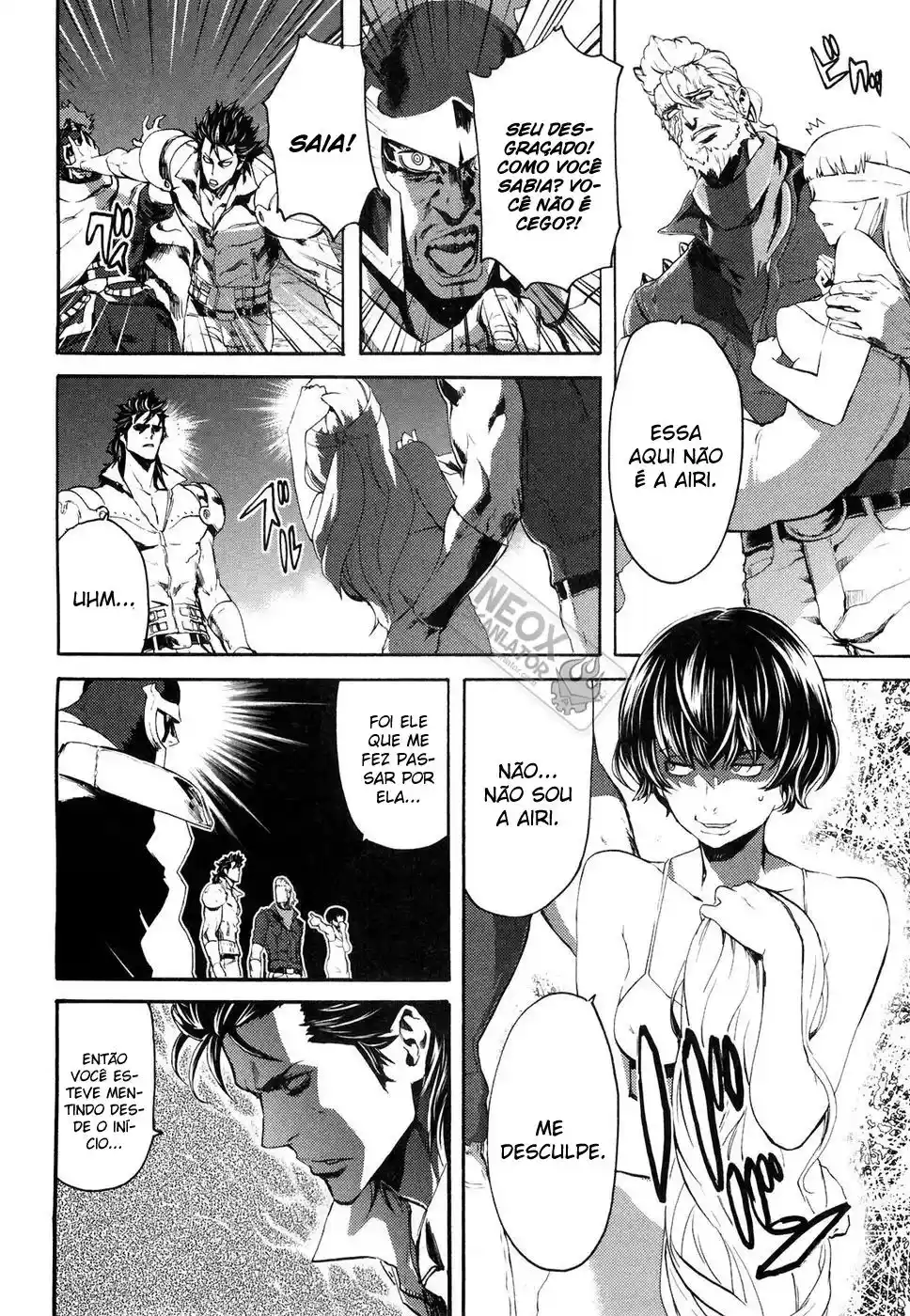 Read Black and Blue Hungry Wolf - Fist of the North Star Rei Gaiden PT Manga Online