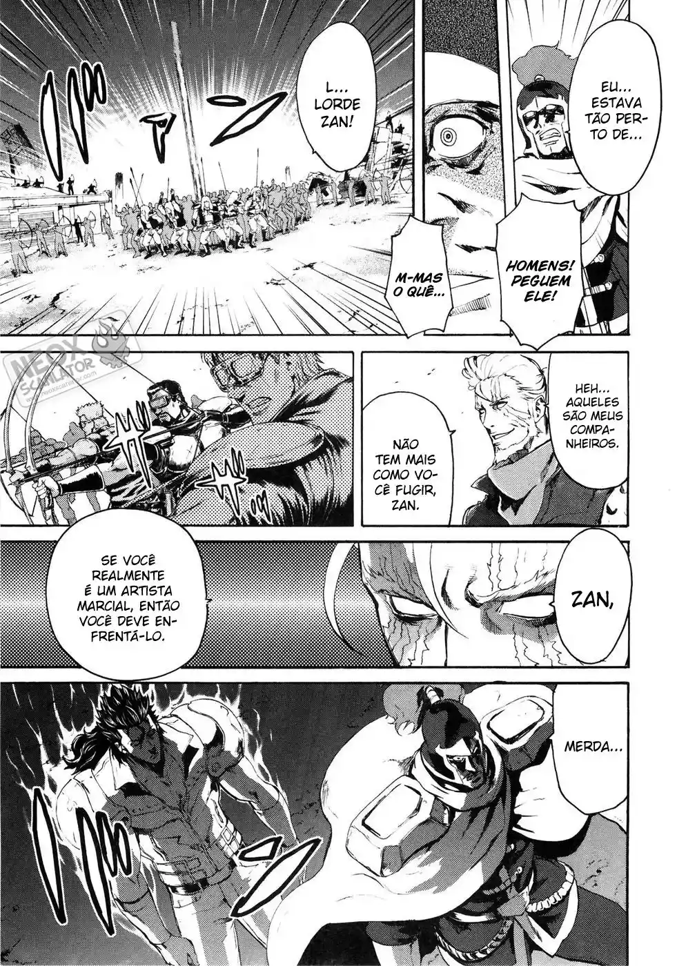 Read Black and Blue Hungry Wolf - Fist of the North Star Rei Gaiden PT Manga Online