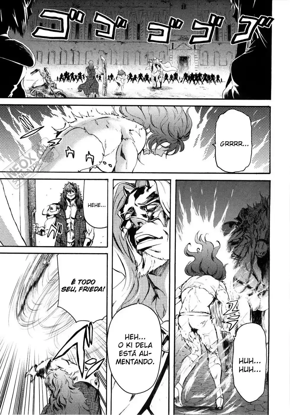 Read Black and Blue Hungry Wolf - Fist of the North Star Rei Gaiden PT Manga Online