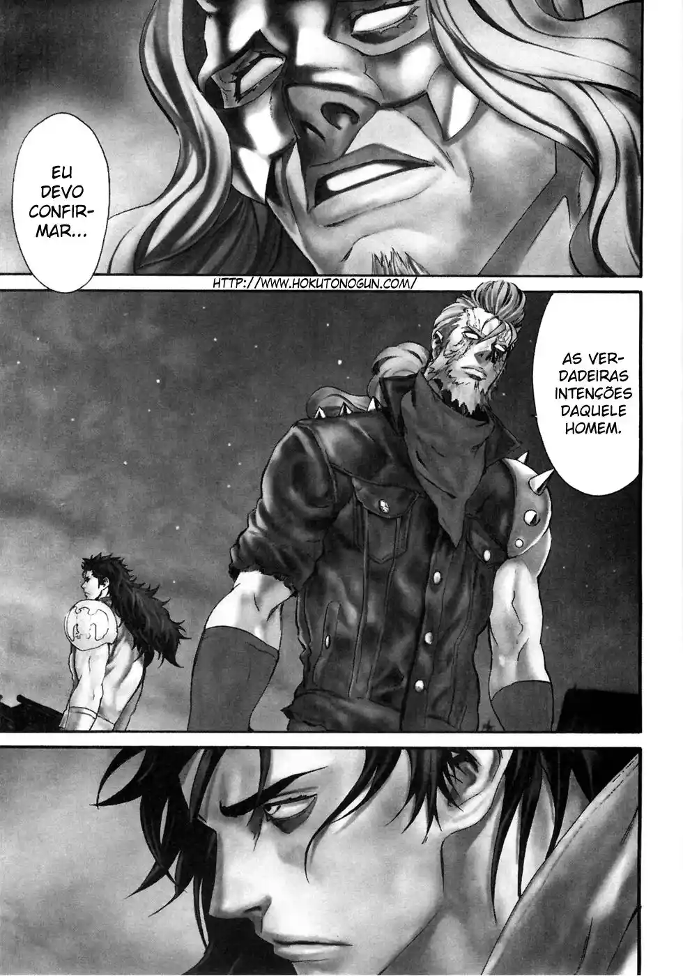 Read Black and Blue Hungry Wolf - Fist of the North Star Rei Gaiden PT Manga Online