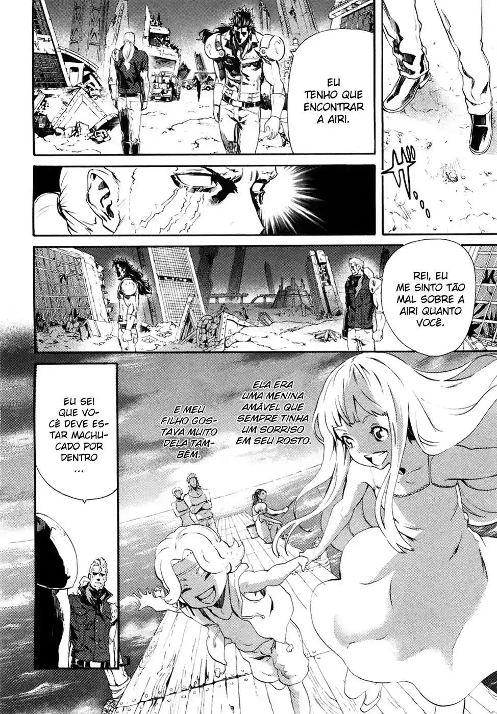 Read Black and Blue Hungry Wolf - Fist of the North Star Rei Gaiden PT Manga Online