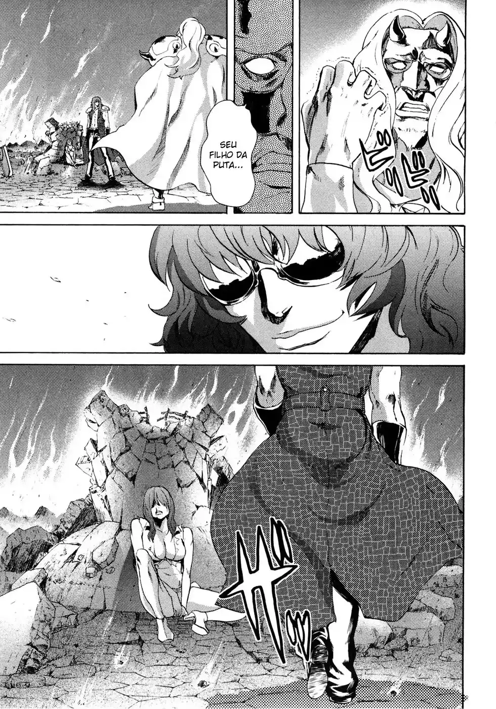 Read Black and Blue Hungry Wolf - Fist of the North Star Rei Gaiden PT Manga Online