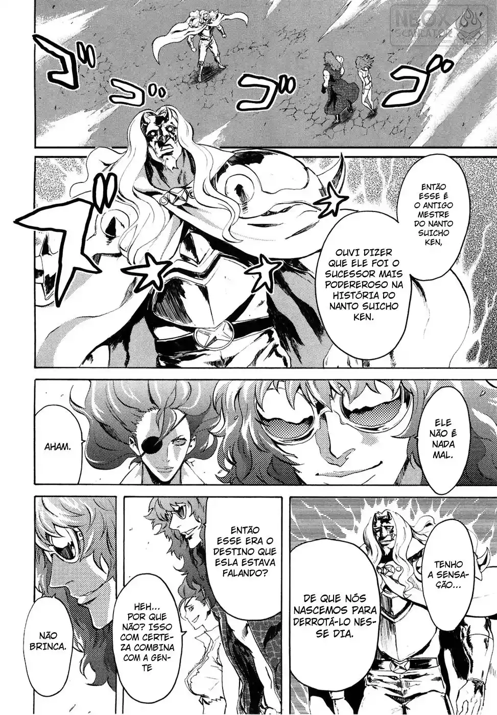 Read Black and Blue Hungry Wolf - Fist of the North Star Rei Gaiden PT Manga Online